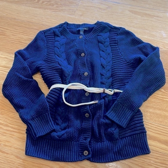 Tommy Hilfiger Long Cable Button Down - Picture 1 of 3